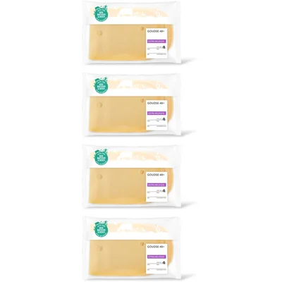 AH Goudse extra belegen 48+ plakken 4-pack