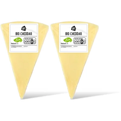 AH Biologisch Cheddar 48+ 2 pack