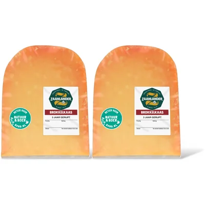 AH Zaanlander Brokkelkaas 48+ stuk 2-pack