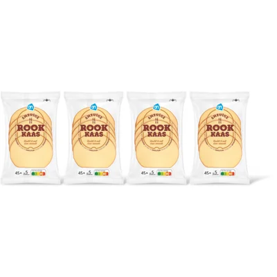 AH SmeuÃ¯ge rookkaas 45+ plakken 4-pack