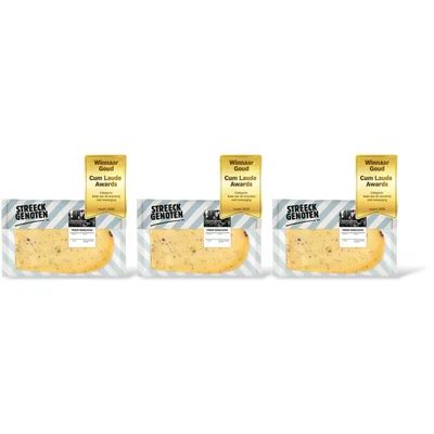 Streeckgenoten Deelen Friese nagelkaas 3-pack