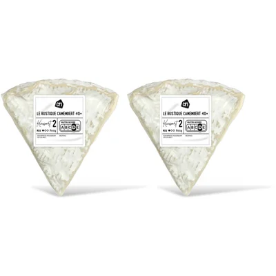 AH Le rustique camembert 40+ 2-pack