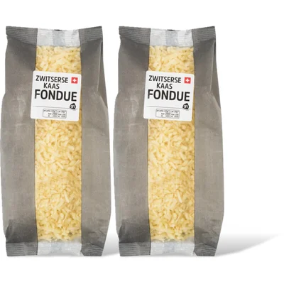 AH Zwitserse kaasfondue 2 pack