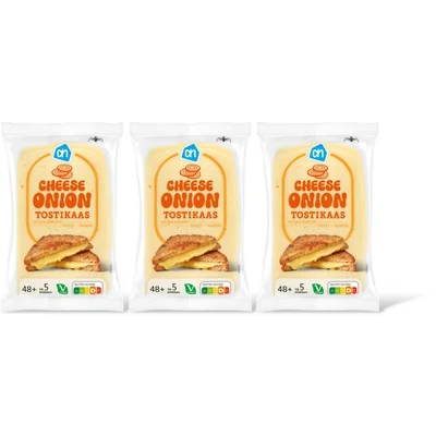 AH Tostikaas cheese onion 50+ 3-pack