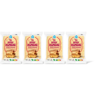 AH Tostikaas spicy kimchi 50+ 4-pack