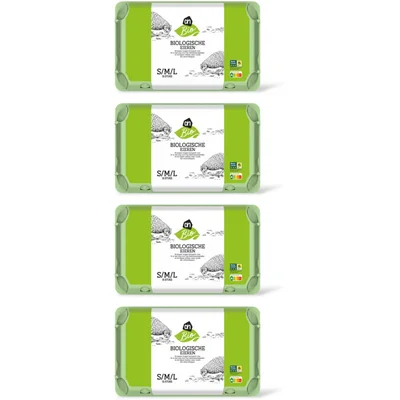 AH Biologisch Eieren S M L 4 pack