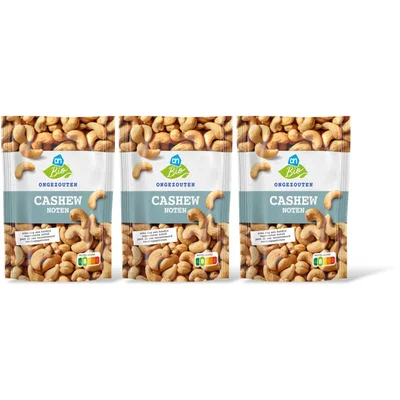 AH Biologisch Roomboter ongezouten 3-pack