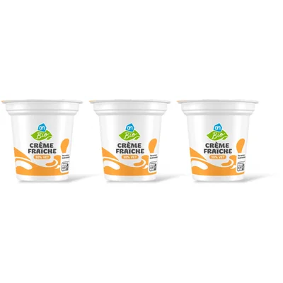 AH Biologisch Creme fraiche 3-pack