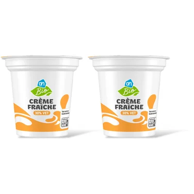 AH Biologisch Creme fraiche 2-pack
