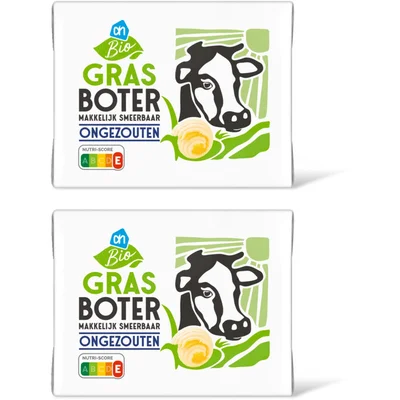 AH Biologisch Grasboter makkelijk smeerbaar ongezo 2pk