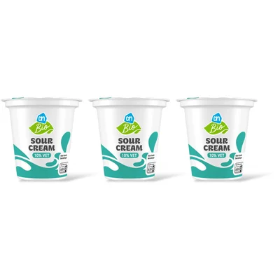 AH Biologisch Sour cream 3-pack