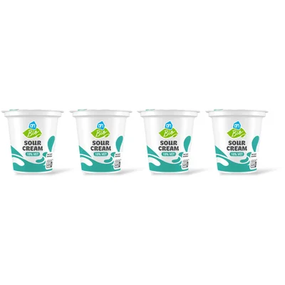 AH Biologisch Sour cream 4-pack