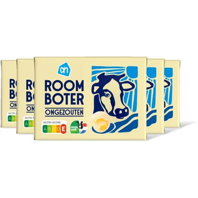 AH Roomboter ongezouten 5pack
