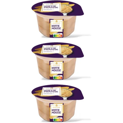 AH Mousse koffie 3-pack
