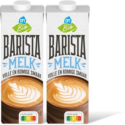 AH Biologisch Barista melk 2-pack