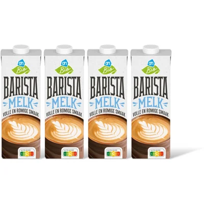 AH Biologisch Barista melk 4-pack