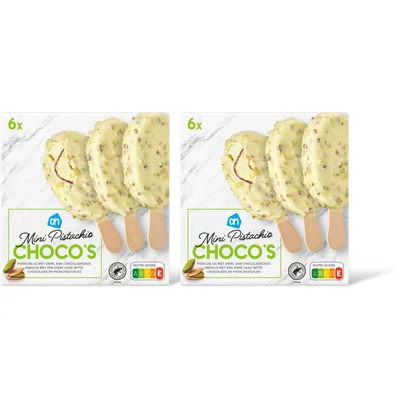 AH Mini pistache choco's 2-pack