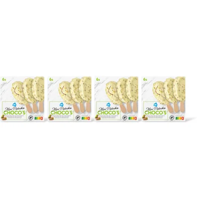 AH Mini pistache choco's 4-pack