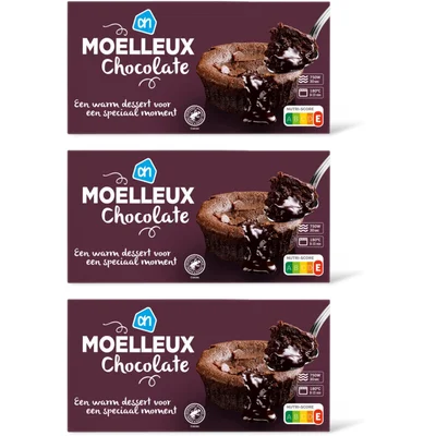 AH Moelleux chocolate 3-pack