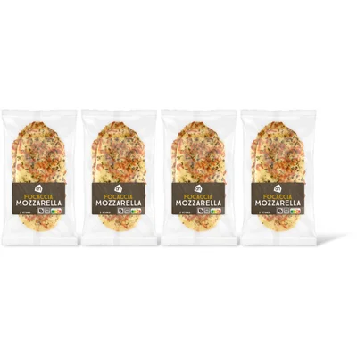 AH Focaccia mozzarella 4-pack