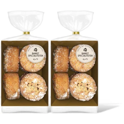 AH Mini appelkruimel koek 2-pack