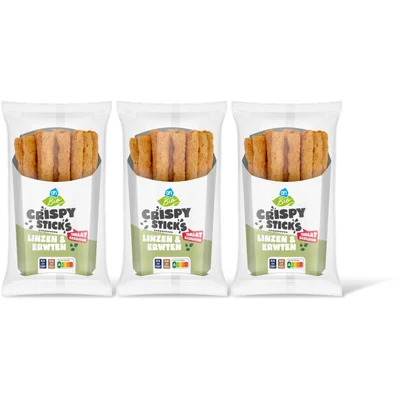 AH Biologisch Peulvruchtensticks tomaat basillicum 3pk
