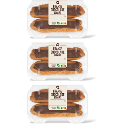 AH Franse chocolade eclairs 3-pack