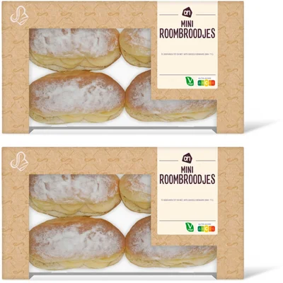 AH Mini roombroodjes 2-pack