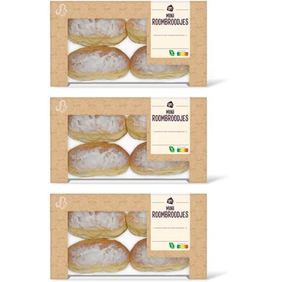 AH Mini roombroodjes 3-pack