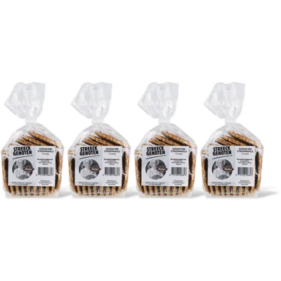 Streeckgenoten Goudse mini stroopwafels 4-pack