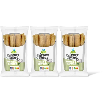 AH Biologisch Peulvruchtensticks zout & peper 3-pack