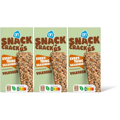 AH Snackcrackers everything seasoning 3-pck