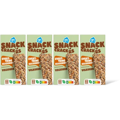 AH Snackcrackers everything seasoning 4-pck