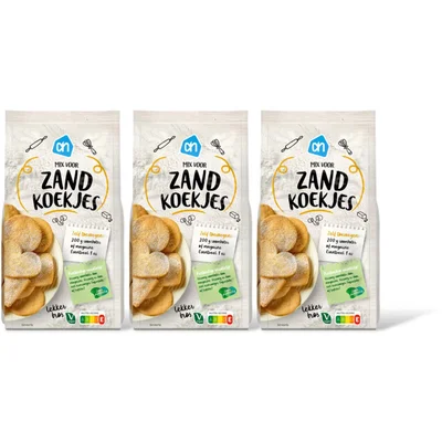 AH Mix voor zandkoekjes 3-pack