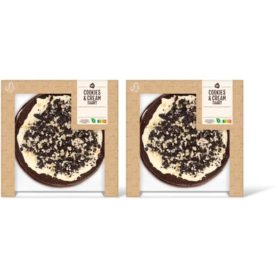 AH Cookies & cream taart 2-pack