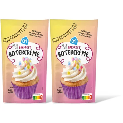 AH Bakfeest botercreme 2-pack