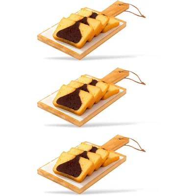 AH Roomboter cakeplakjes marmer 3-pack