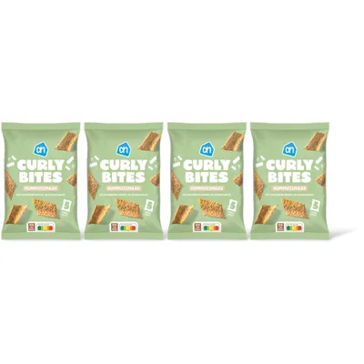 AH Curly bites hummusmaak 4-pack
