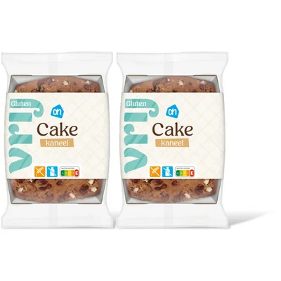 AH Glutenvrij Cake kaneel 2-pack