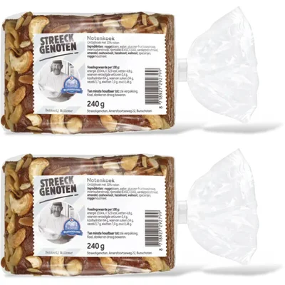 Streeckgenoten Notenkoek 2-pack