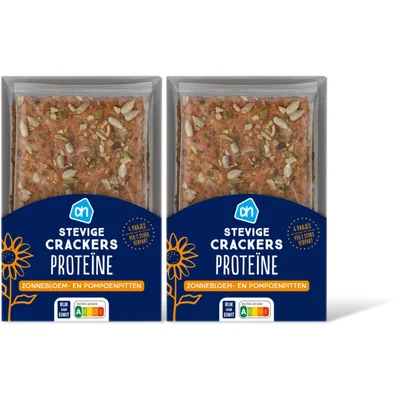 AH Proteine cracker zonne-pompoenpit pp 2pk