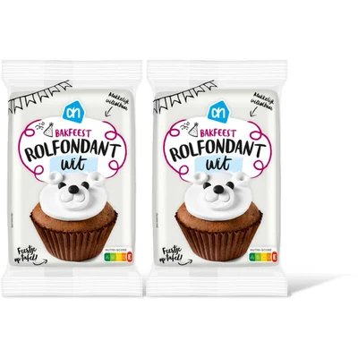 AH Rolfondant wit 2-pack
