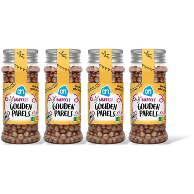 AH Bakfeest gouden parels 4-pack