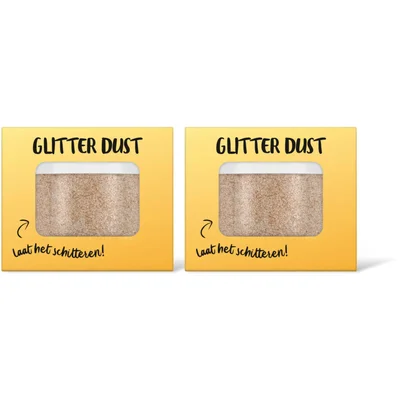AH Glitter dust goud 2-pack