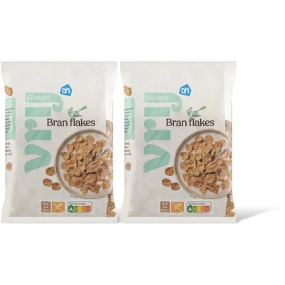 AH Glutenvrij Vezelrijke bran flakes 2-pack