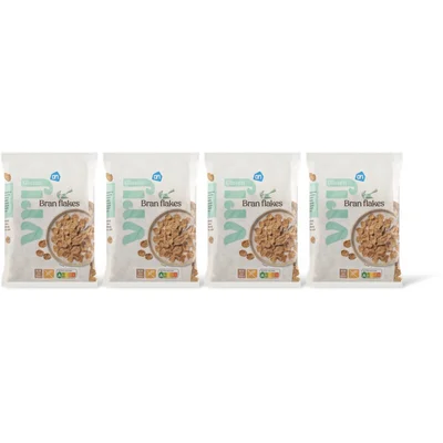 AH Glutenvrij Vezelrijke bran flakes 4-pack