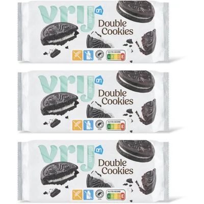 AH Glutenvrij Double cookies 3-pack