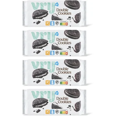 AH Glutenvrij Double cookies 4-pack