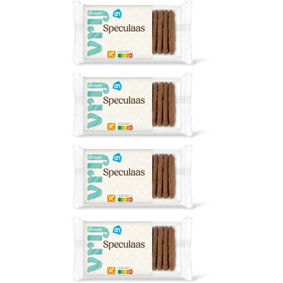 AH Glutenvrij Speculaas 4-pack
