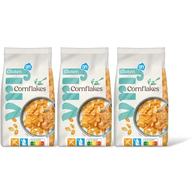 AH Glutenvrij Cornflakes 3-pack